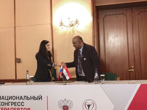 جمعية اطباء الباطنية في ذي قار توقع مذكرة تفاهم وت